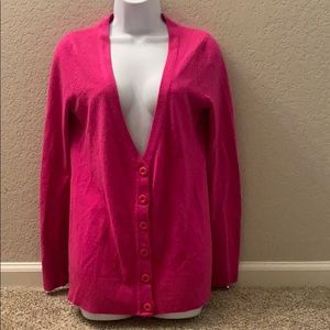 Forever 21 fuchsia colored cardigan